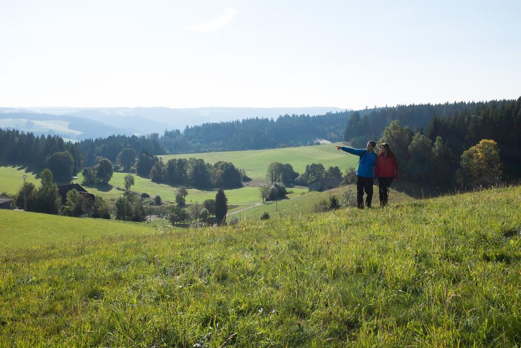 Hoehengasthaus Kolmenhof An Der Donauquelle Furtwangen Exterior photo